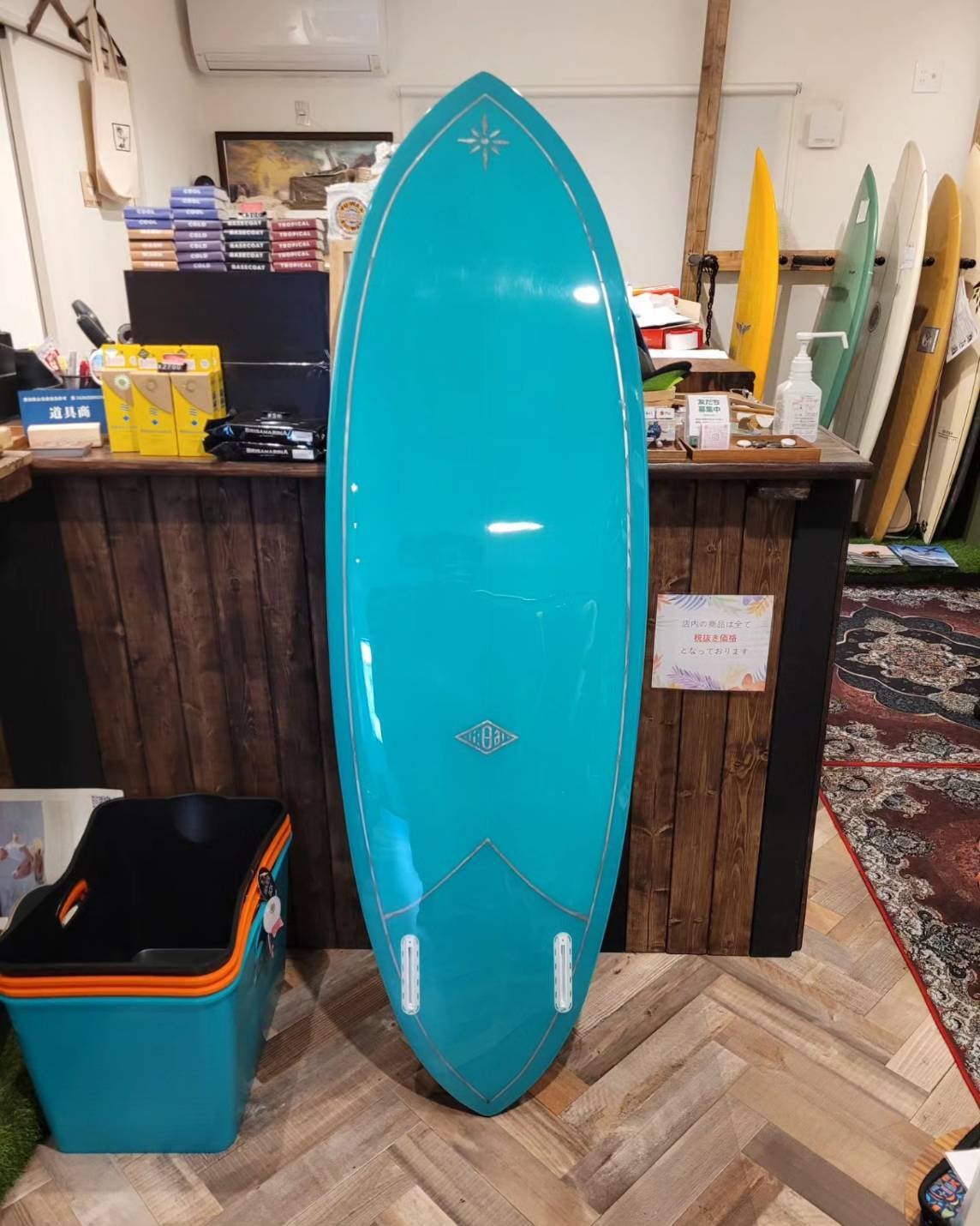 【送料込み】スリーウェザーサーフボード　FREELY 5'8\" サーフボード THREE WEATHER スリーウェザー Freely 5'8f